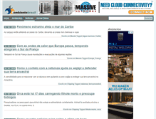 Tablet Screenshot of noticias.ambientebrasil.com.br